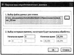 Лицевые панели управляющего алгоритма системы автоматизации вискозиметра